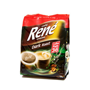 Senseo Coffee Pods by Cafe Rene - Dark Roast