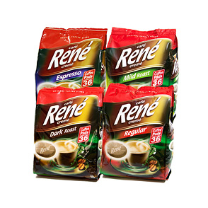 Cafe Rene Senseo Pods - Coffee Selection